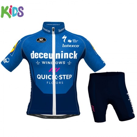 Tenue Cycliste et Cuissard Enfant 2021 Deceuninck-Quick-Step N001